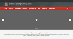 Desktop Screenshot of candlelightnursingschool.co.za
